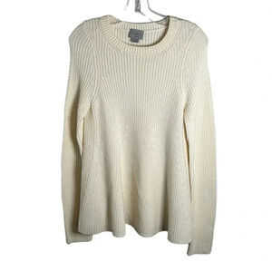 Jason Wu Grey Label Cream Wool Knit Sweater Size Small